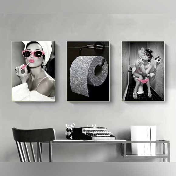 💗 NEW 3pcs Modern Wall Art Prints 💗 - Picture 2 of 9